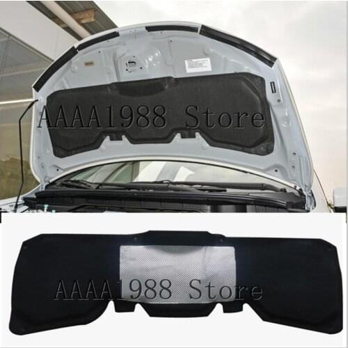 2015-2020 For Honda Fit Jazz Car Heat Sound Insulation Cotton Front Hood Engine Firewall Mat Pad Cover Noise Deadener