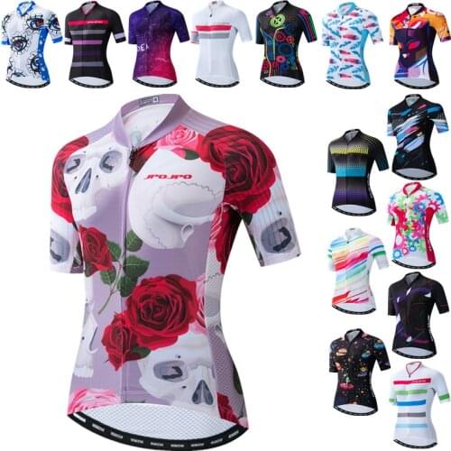 Weimostar Pro Team Cycling Jersey Women Top Quality Cycling Clothing Tops Summer Mountain Bike Jersey Road Bicycle Shirt Ropa