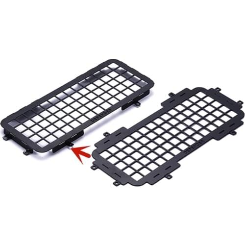 1 Set Metal Side Window Net Decorative Parts for MND90 D91 MN99 MN99S RC Crawler Off-Road Climbing Car Upgrade Accessories
