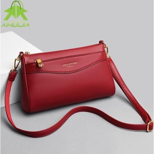 Fashion Simplicity Womens Shoulder Bags Luxury Designer Messenger Bag 2021 New High Quality Pu Leather Travel Female Handbag