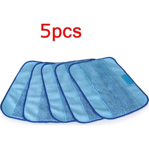 5pcs Washable Wet Microfiber Cleaning Cloths for iRobot 308T 380 321 320 4200 5200C 5200 4205 Robot Robotic Vacuum Cleaner Parts