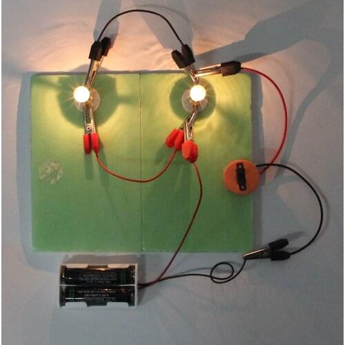 Wholesale Physical Science experiments series parallel circuits DIY material for your Child kids and school students