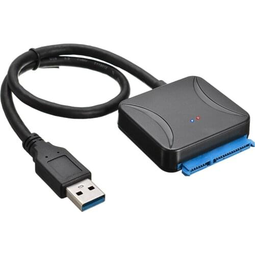 Hard Disk Driver Connecting Adapter Wire SATA to USB 3.0 2.5/3.5 HDD SSD Hard Drive Converter Cable Line Data Transfer