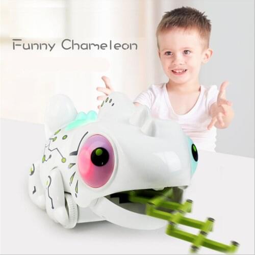 2.4G robot intelligence intelligent remote control eating insects chameleon toy