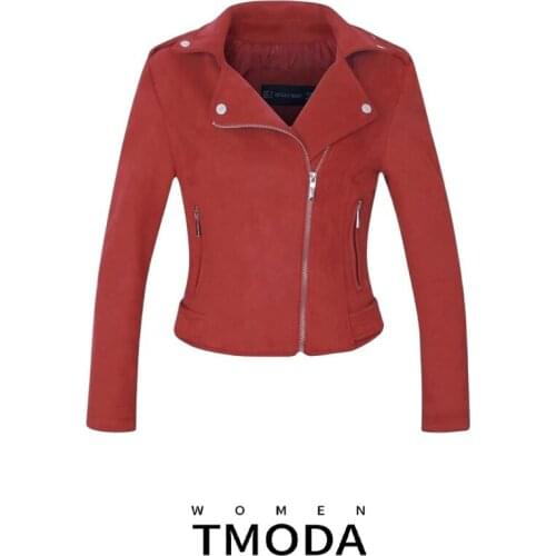 Женские красные куртки T MODA China At AliExpress