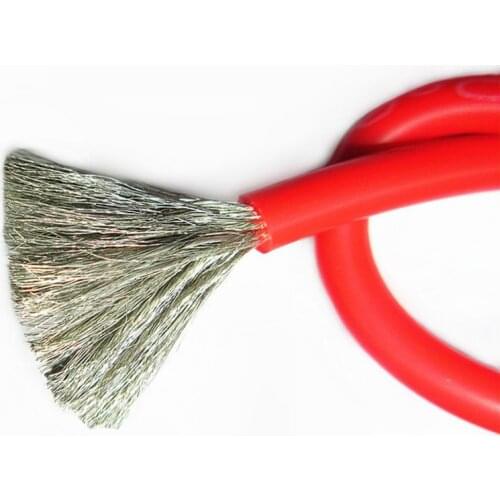 Heat-resistant flexible silicone Cable 6AWG extra soft silicone wire high temperature 200degree cold-resistant