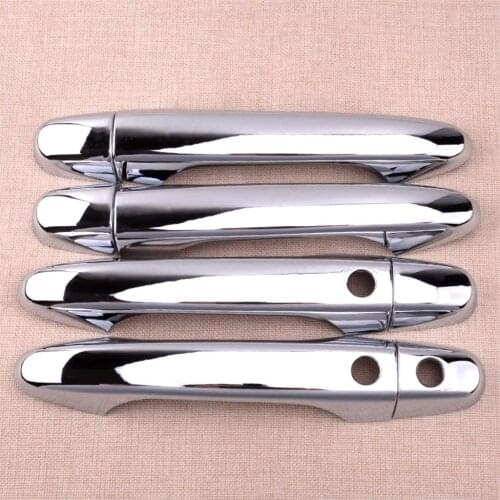 1 Set Car Side Door Handle Cover Trim With Smart Keyless Hole Fit For Honda CR-V Civic 2012 2013 2014 2015