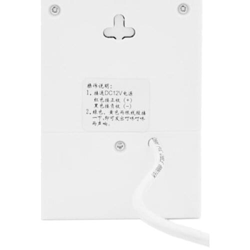 1pcs DC 12V Wired Doorbell Vocal Chime Welcome Wired Door Bell For Office Home Security