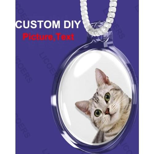 Custom Case for Airtags DIY Photo Picture Protective Bag Sleeve for Apple Airtags Anti-lost Waterproof Cover Shell Key Chain