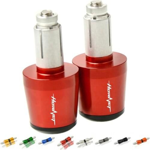 CNC Motorcycle Handlebar Grips Slider Cap Plug 22 MM Hand Grips Ends FOR Honda CBF 600 SA CBF 600 CB650F CB600 CB900F HORNET 250