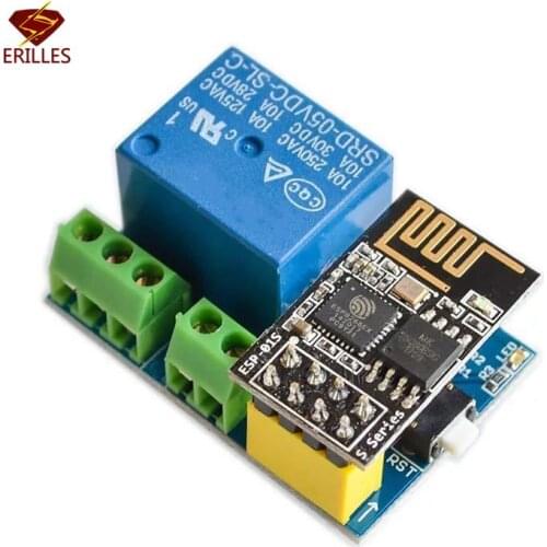ESP8266 ESP-01S Relay Module Relay WiFi Intelligent Socket Temperature and Humidity Node Burner