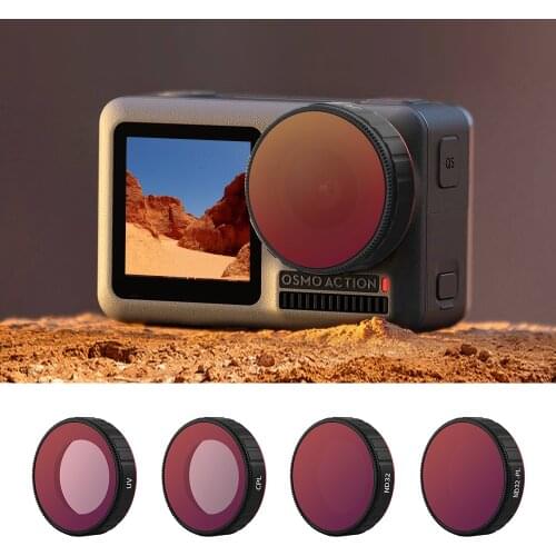 Lens Filter for OSMO Action CPL UV ND 4 8 16 32 ND4-PL ND8-PL ND16-PL ND32-PL Filters Set for DJI Osmo Action Camera Accessories