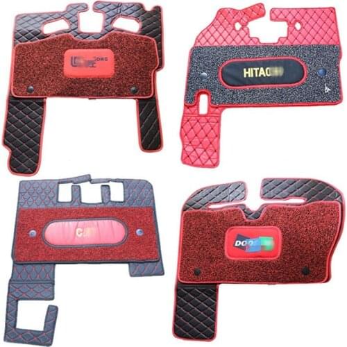 Excavator foot pad Hitachi Kobelco Daewoo Liugong Xugong Komatsu PC60 / 70 / 200 / 240 / 300-5-6-7-8 floor rubber cab carpet