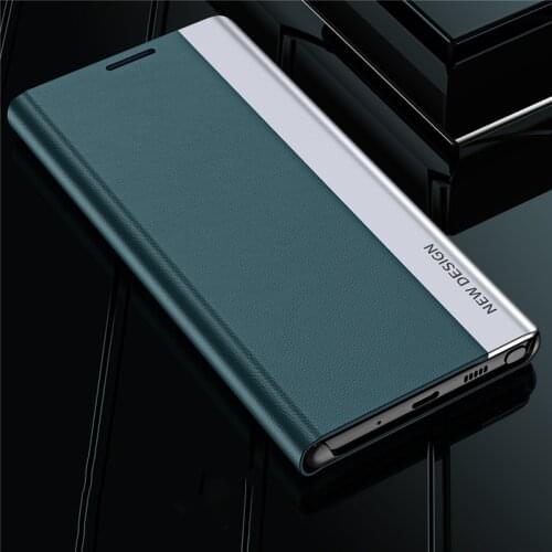Magnetic Leather Flip Case For Xiaomi Redmi Note 10S 10 9 8 Pro Cover Plating PU leather Flip Stand Full Protection Hard Case