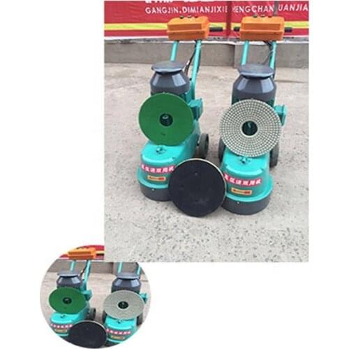 Copper wire motor hand push type diamond terrazzo machine Fast floor grinding machine