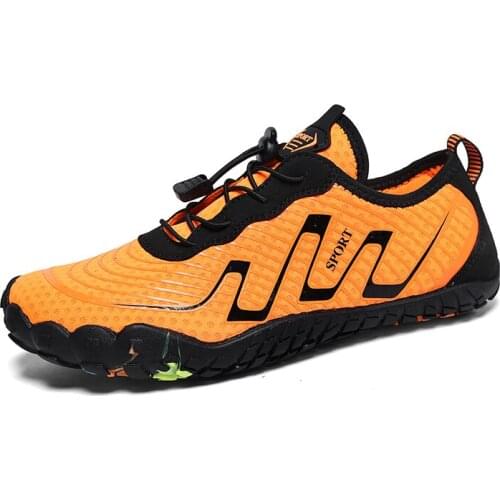 2021 Summer Men Swimming Upstream Diving Beach Wading Shoes Breathable Nonslip Mans Sneakers Male Footwear Aqua Shoes 39-48