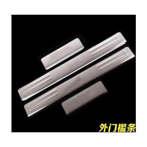 Door Sill Scuff Plate Welcome Pedal Stainless Steel for Ford Kuga 2012-2016 Car Styling Accessories