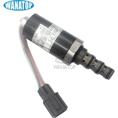 New Hydraulic Pump Solenoid Valve YN35V0004F1/SKX5P-17-212A For SK200-2 /XCG220/230/240