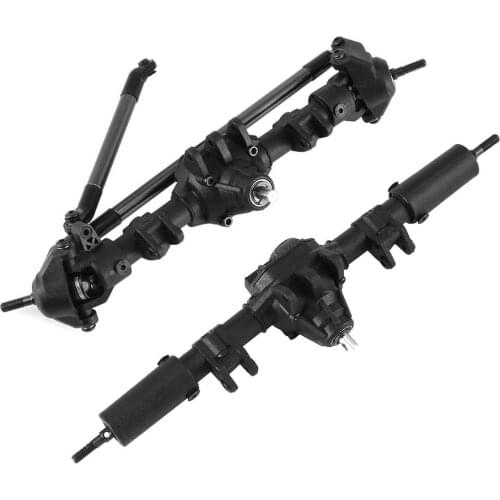 Durable Metel Front Rear Bridge Axle Shaft For Axial Scx10 II 1/10 Rc Crawler Climbing Car Upgrade Parts