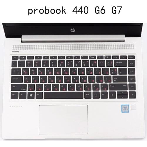 Laptop Keyboard skin cover Silicone for HP probook 440 G6 G7 14 inch 2019 2020 washable Ultra Soft-Touch clear TPU Protector