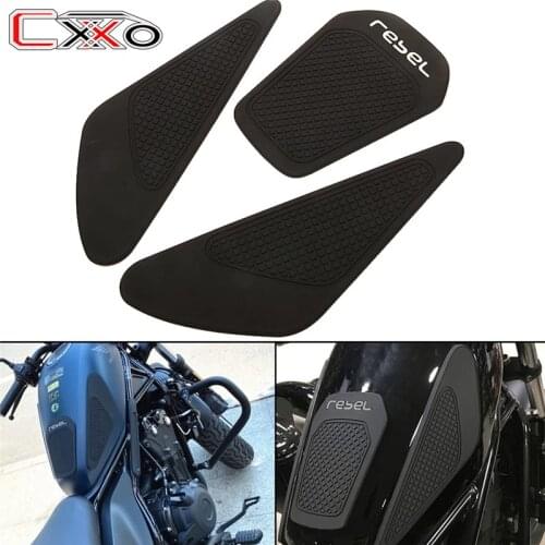 Motorcycle High Quality Tank Pad Sticker For Honda REBEL500 REBEL300 REBEL CMX 500 300 2017 2018 2019 2020 2021