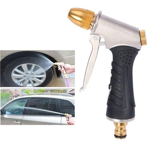 High Quality Metal High Pressure Water Gun Car Washer Cleaning Nozzle Garden Hose Water Gun Sprinkler Garden Watering