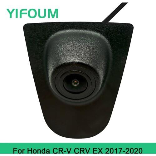 YIFOUM HD CCD Car Front View Parking Night Vision Positive Waterproof Logo Camera For Honda CR-V CRV EX 2017 2018 2019 2020