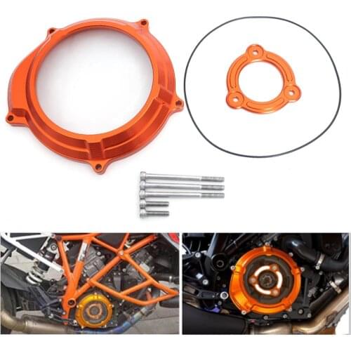 BIKINGBOY Engine Clutch Protector Cover Crash Guard For KTM LC8 1290 Super Duke GT / R 1050 1090 Adventure 1190 Adventure R