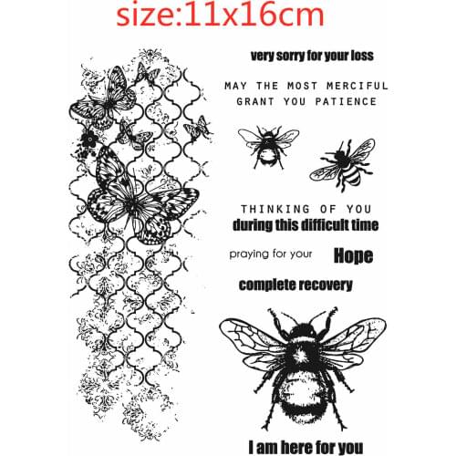 Animal Ransparent Clear Stamps Silicone Seals For DIY Scrapbooking Photo Album Card Making