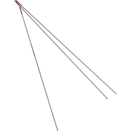 2% Thoriared 3.2 x 175mm WT20 Red TIG Welding Tungsten Electrode Pack of 10