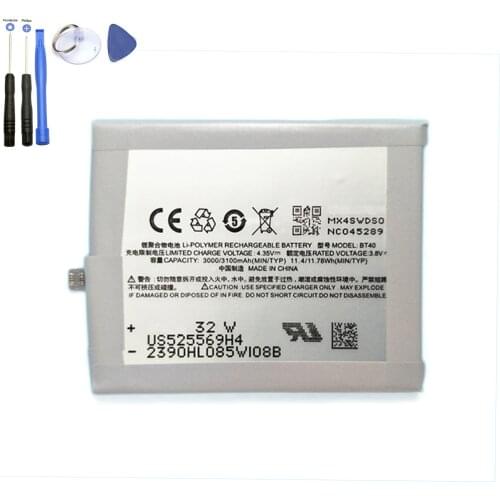MX 4 Battery ForMeizu MX4 Battery 3100mAh BT40 BT 40 BT-40 Mobile Phone Batteries With Repair Tools