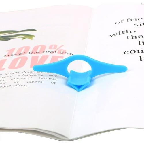Book Page Holder Marker School Office Supplies Multi-function Plastic Bookmark Thumb Book Support Convenient Bookmark