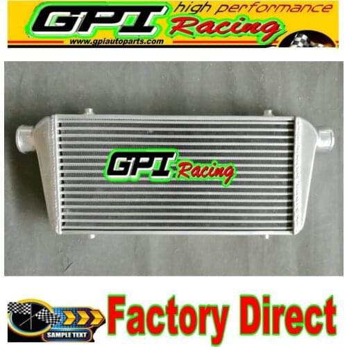 FMIC Aluminum turbo Intercooler 450X300X70mm Inlet/Outlet 76mm 3" Tube & Fin