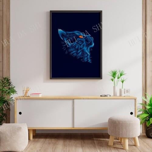 Cat Art Wall Art to Print on Poster or Canvas for gift，01