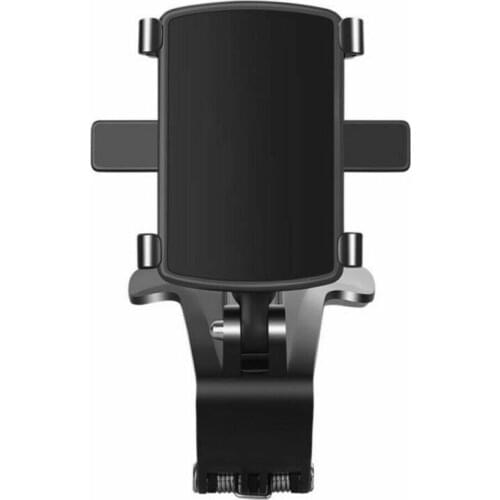 Mount Car Mobile phone holder Adjustable Angle Black Clip On Dashboard