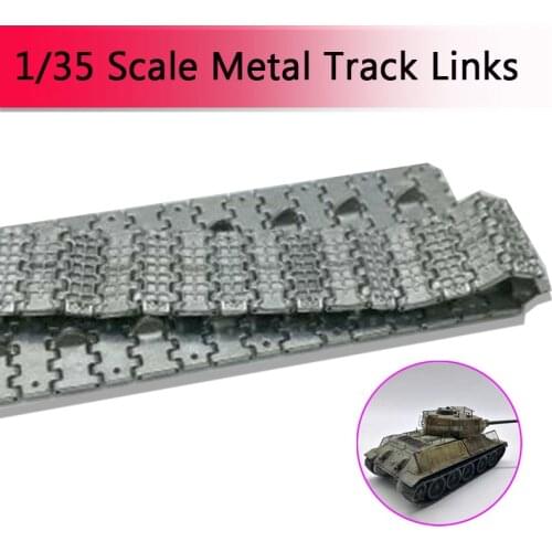 1/35 Scale Metal Track Links for All 1/35 T-34/85 Tank Model w/metal pin Need Assemble SX35002