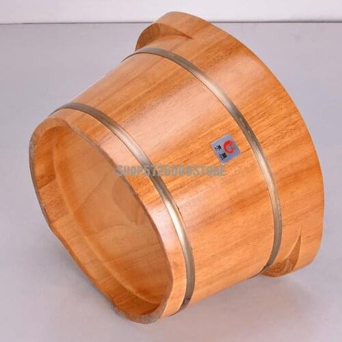 Soaking Wooden Bucket Household Wooden Foot Bath Foot Washing Wooden Basin Solid Wood Over Leg Foot Therapy Small Ba