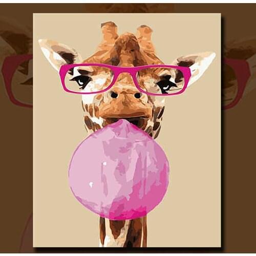 Oil painting by Numbers Schilderen Op Nummer Home Decor Decorative Frames Acrylic Paints Canvas For drawing Diy Gift Wall Art