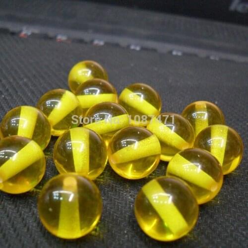 Cheap 200pcs 8mm Yellow High imitation prayer beads Crafts Charm Gifts Round jewelry bracelet bead accessories C070