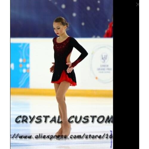Custom-made Girls Figure Skating Dress New Brand Ice Skating Dresses For Competition DR4813