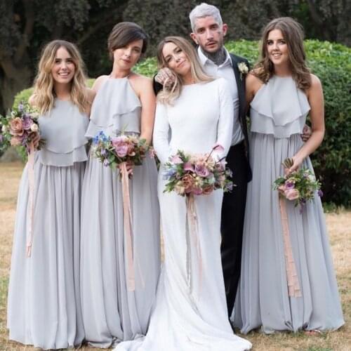 Bridesmaid Wedding Party Guest Dresses 2020 Womans Evening Formal Night Long Dress Gown