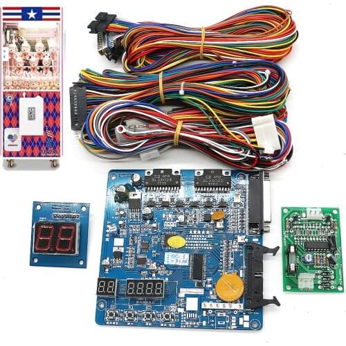 Claw Crane Game Machine Motherboard TAIWAN Crane Game Board With Wires For Arcade Game DIY Coin-operated games