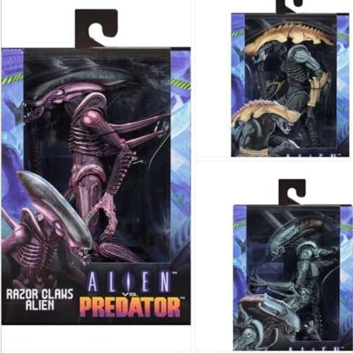 Aliens vs Predator (Arcade) 7" Scale Action Figure Razor Claws Arachnoid NECA