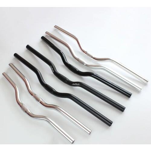 520-580X25.4mm mountain bike handlebar Swallow-shaped handle dead speed bike handlebar color complete bicycle accessories