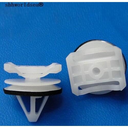 Shhworldsea car clip Front wheel eyebrow fixing buckle for mazda KD45-51-W24