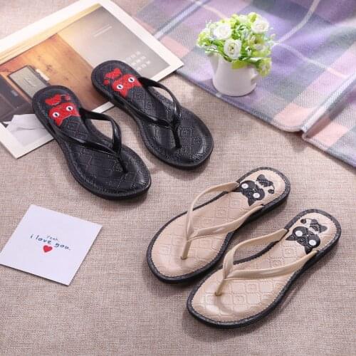 Flip-Flops Female Fashion Anti-Slip Slipper Simple Wear-resistant Home Slippers Flip Flops Women Woman Shoes Slippers Women