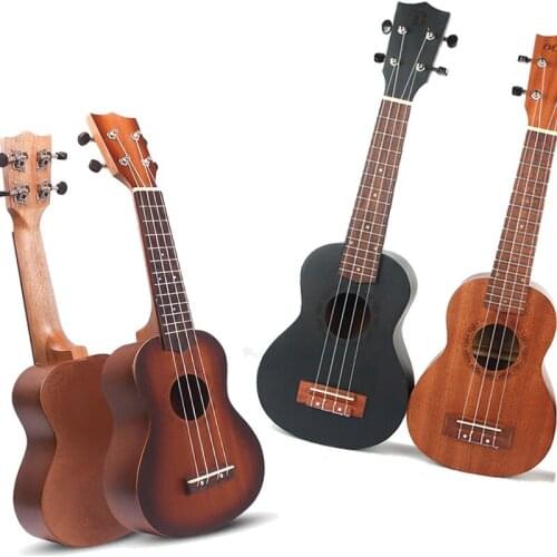 Semi-wooden 21-inch ukulele childrens puzzle beginner toys small guitar can play musical instruments