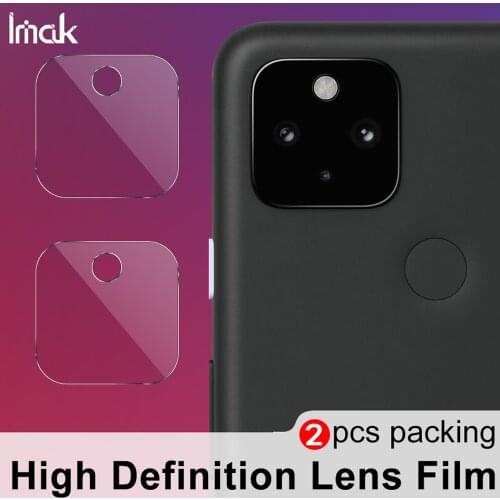Imak Camera Lens Film For Google Pixel 5 Rear Camera Len Tempered Glass Protector Protective