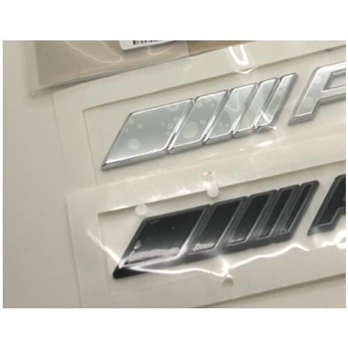 20 pcs Chrome 3D Black Boot Badges Emblem NEW A wholesale