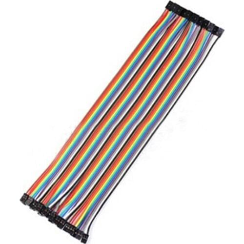 20pcs in Row Dupont Cable 20cm 2mm pitch female to female 2P to 2P wire NEW